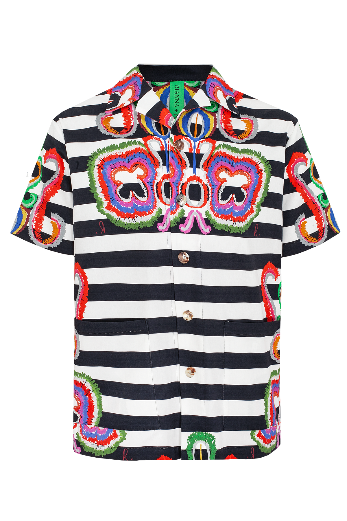 Greek Men Hawaii Shirt Markus Cotton