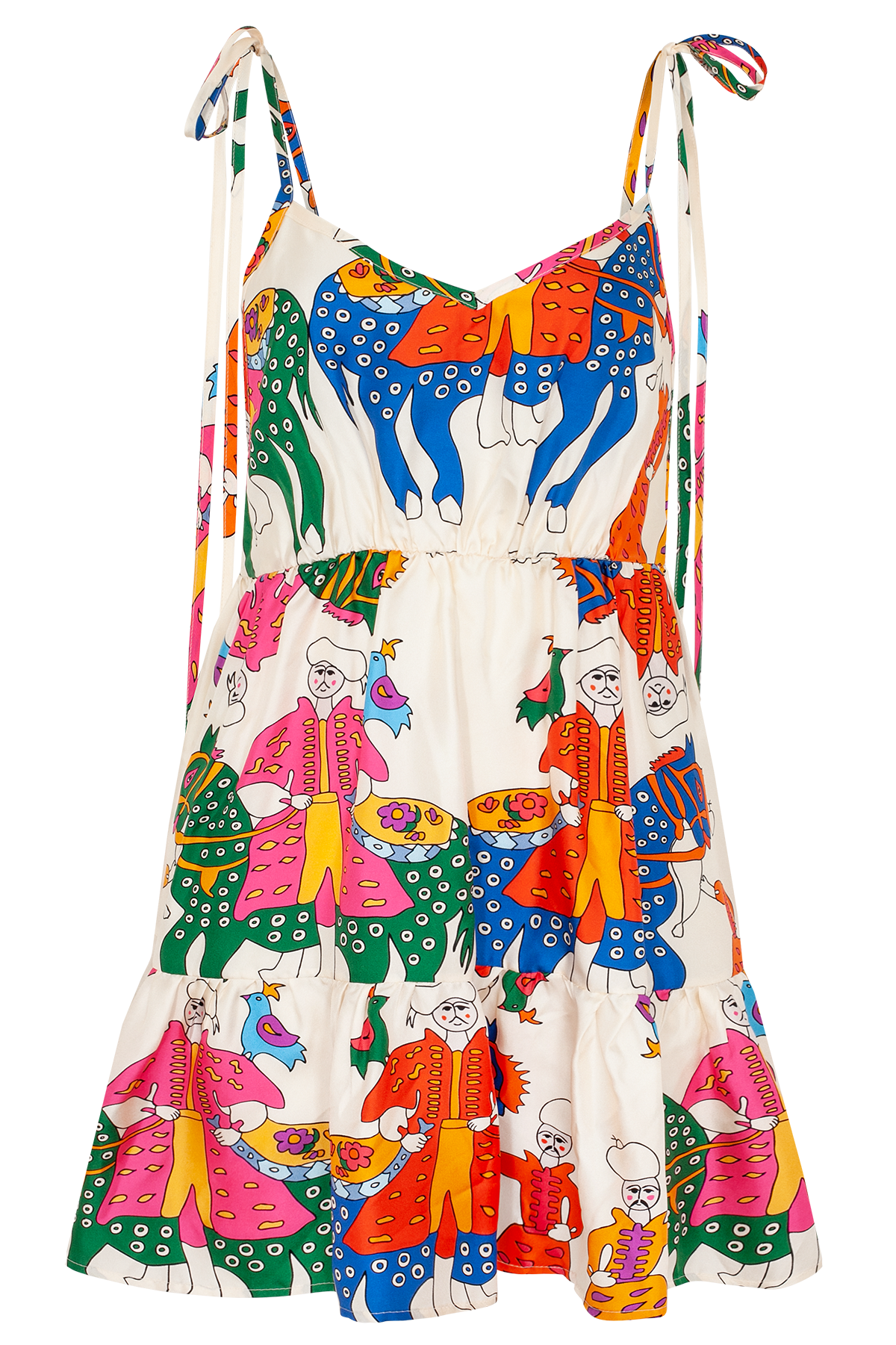 Greek Volant Top Sonia Washed