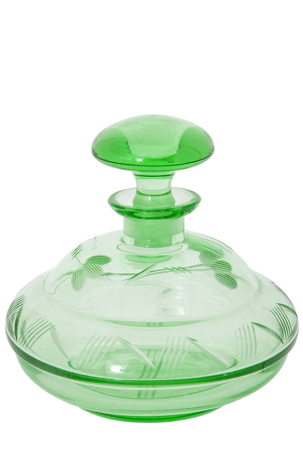 Crystal Flacon Green Small