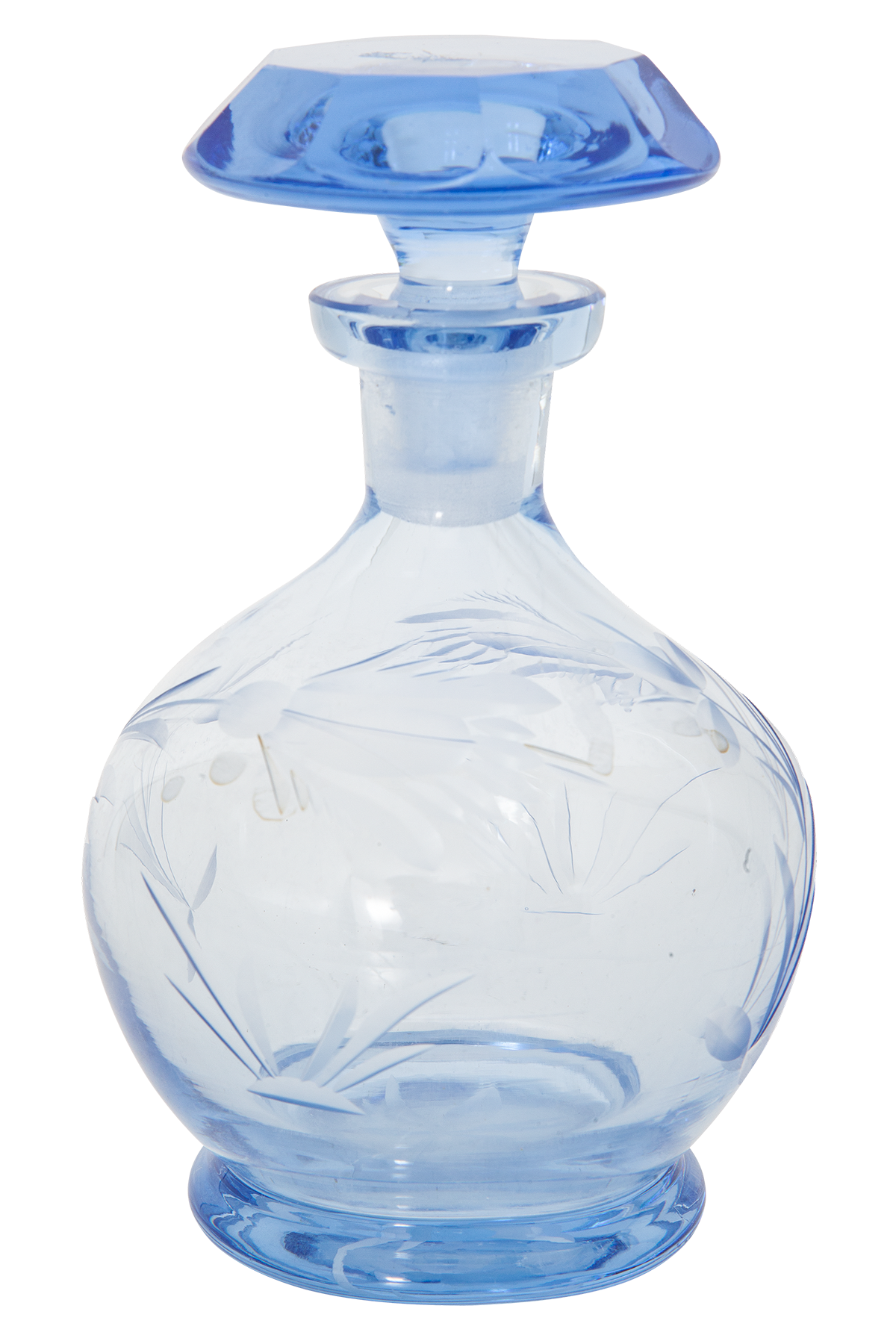 Crystal Flacon Blue Small