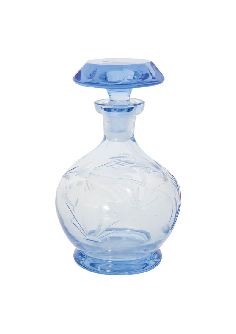 Crystal Flacon Blue Small