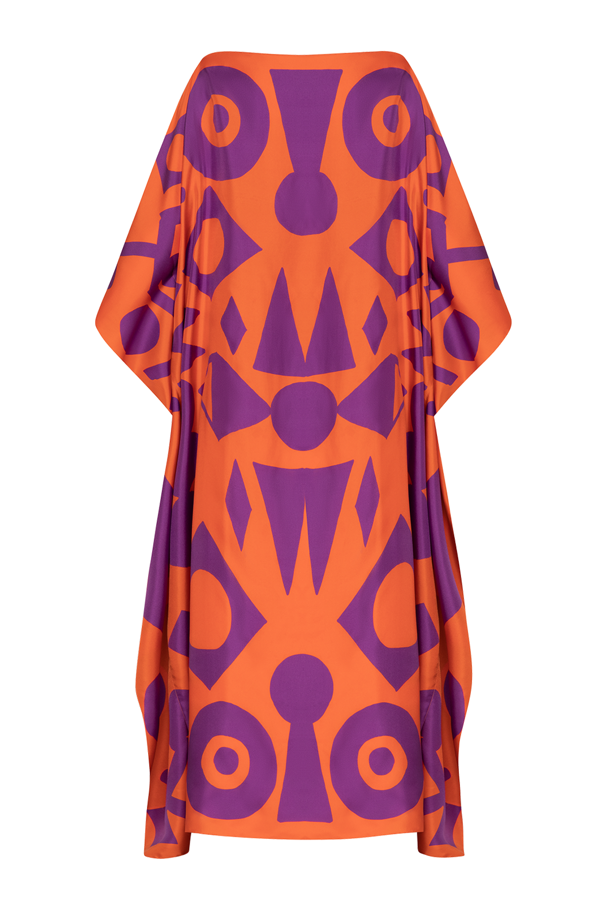 GEOMETRIA Kaftan Mikado Orange Blue