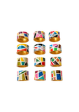 One-of-a-kind Clay Napkin Rings Set of Six