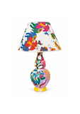 One-of-a-kind Hand-Painted Ceramic Table Lamp – Medium