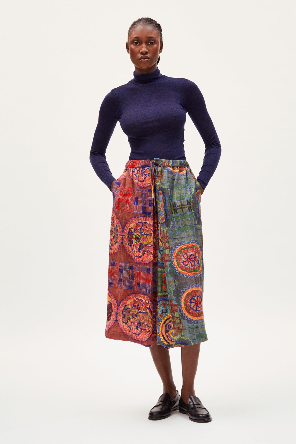 Kipos Dyo Split Skirt Loulou Wool