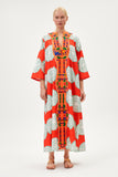 Archive Long Plastron Dress