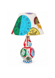 One-of-a-kind Hand-Painted Ceramic Table Lamp – Medium