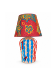 One-of-a-kind Hand-Painted Ceramic Table Lamp – Large