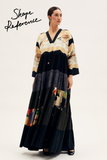 One-of-a-kind Vintage Kimono Volant Dress