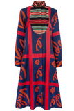 One-of-a-kind Plastron Dress Silk