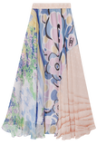 One-of-a-kind Circle Skirt Chiffon