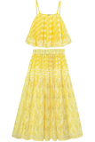 One-of-a-kind Sari Top/Skirt Set