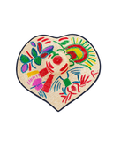 One-of-a-kind Straw Hat Heart Shape
