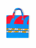 Coated Large Square Bag