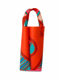 Coated Large Square Bag