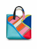 Coated Large Square Bag