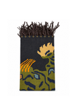 One-of-a-kind Embroidered Wool Scarf