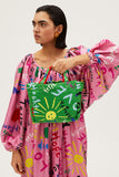 Kakanias Tote Bag Joy Hope Dream Green Small