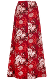 One-of-a-kind Skirt With Box Pleat Cotton