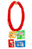 One-of-a-kind Clay Necklace