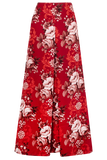 One-of-a-kind Skirt With Box Pleat Cotton