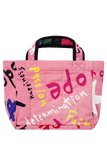 Kakanias Tote Bag Joy Hope Dream Pink Small