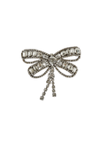 Vintage Crystal Bow Brooch