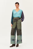 One-of-a-kind Wide Leg Pants Dyed