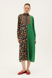 One-of-a-kind Plastron Dress Silk