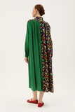 One-of-a-kind Plastron Dress Silk