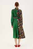 One-of-a-kind Plastron Dress Silk