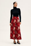 One-of-a-kind Skirt With Box Pleat Cotton