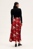 One-of-a-kind Skirt With Box Pleat Cotton