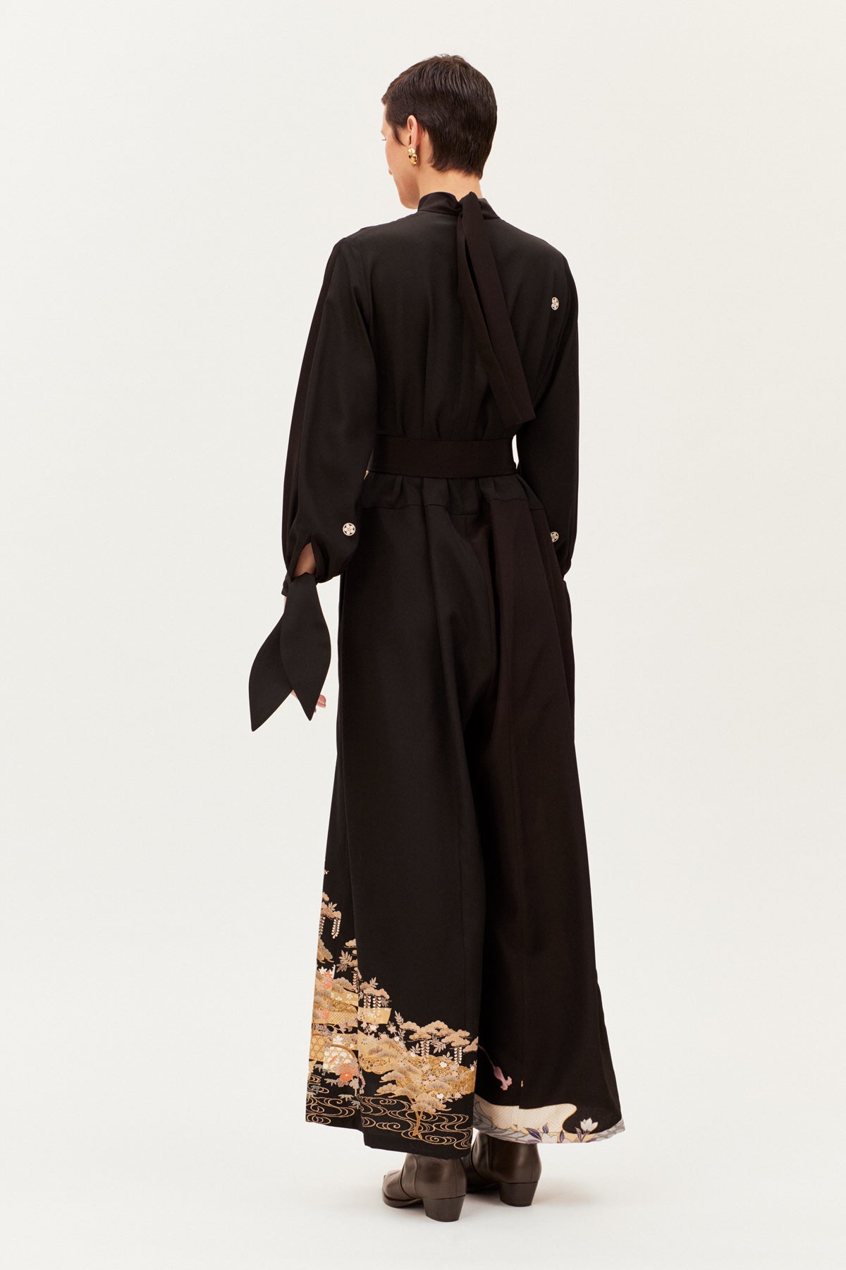 One-of-a-kind Vintage Kimono Overall