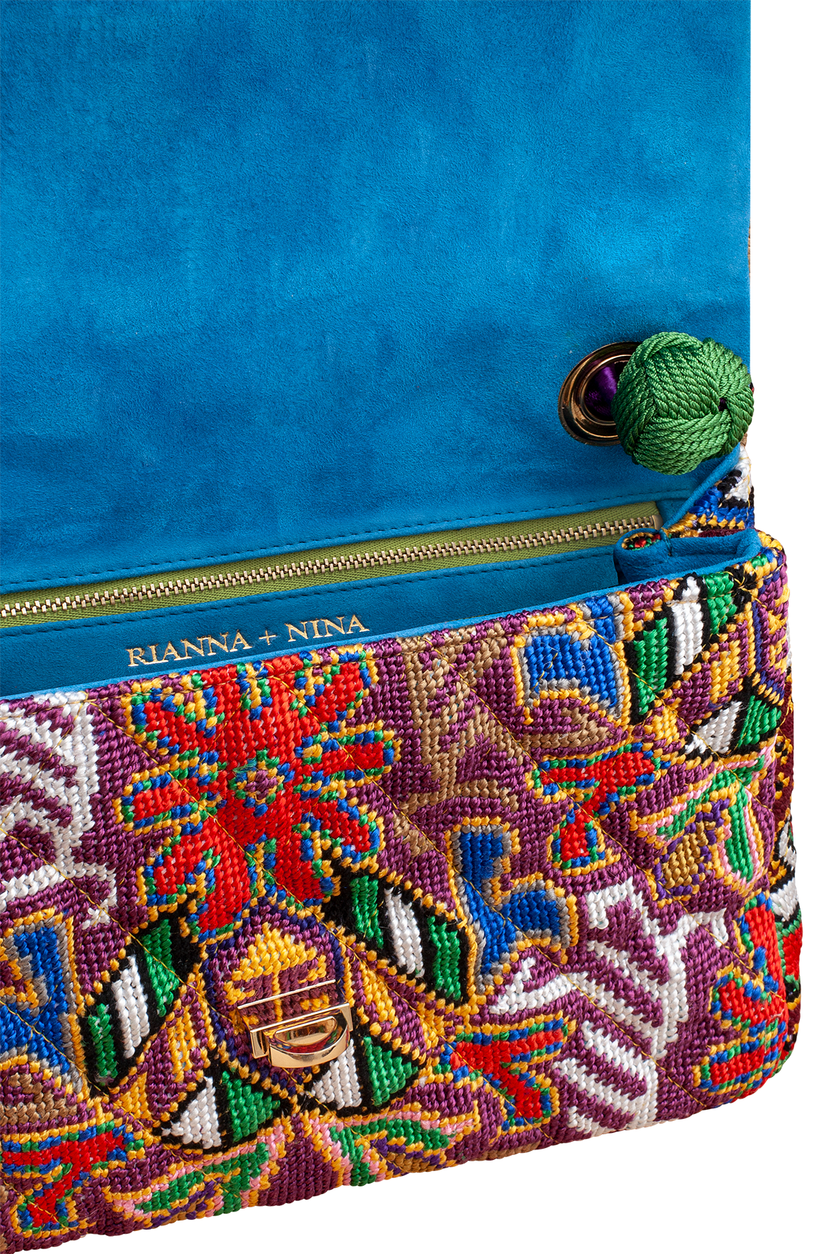 One-of-a-kind Bonbon Bag Embroidery
