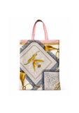 One-of-a-kind Silk Tote Bag