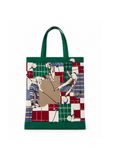 One-of-a-kind Silk Tote Bag