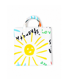 Coated Large Square Bag