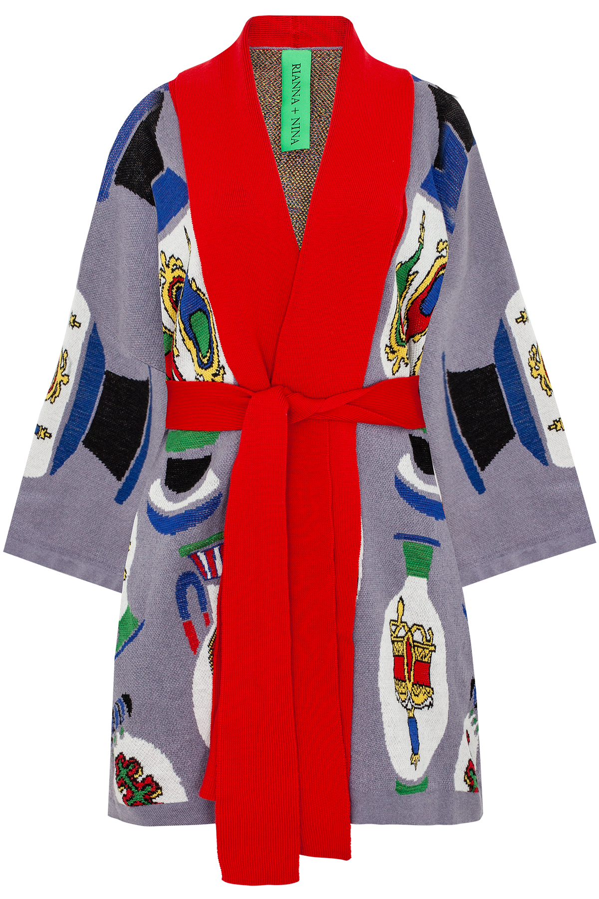 KOSMIMA Knitted Kimono Jacket Benedetta