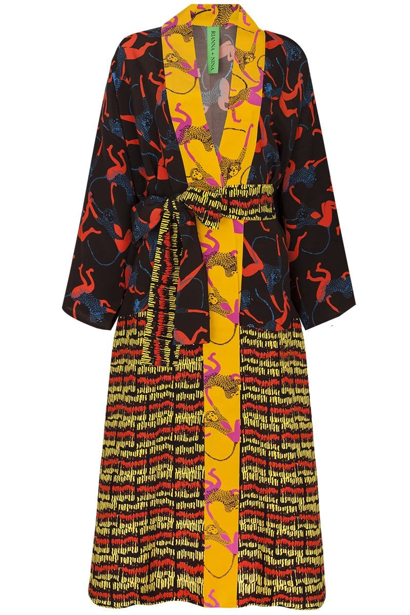 RIANNA + NINA Kimono OS / Luilui Black Carnaval Kimono Carnaval