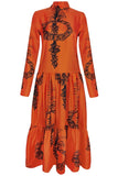 RIANNA + NINA Dresses Siam Orange / S/M Carnaval Dress Mimi