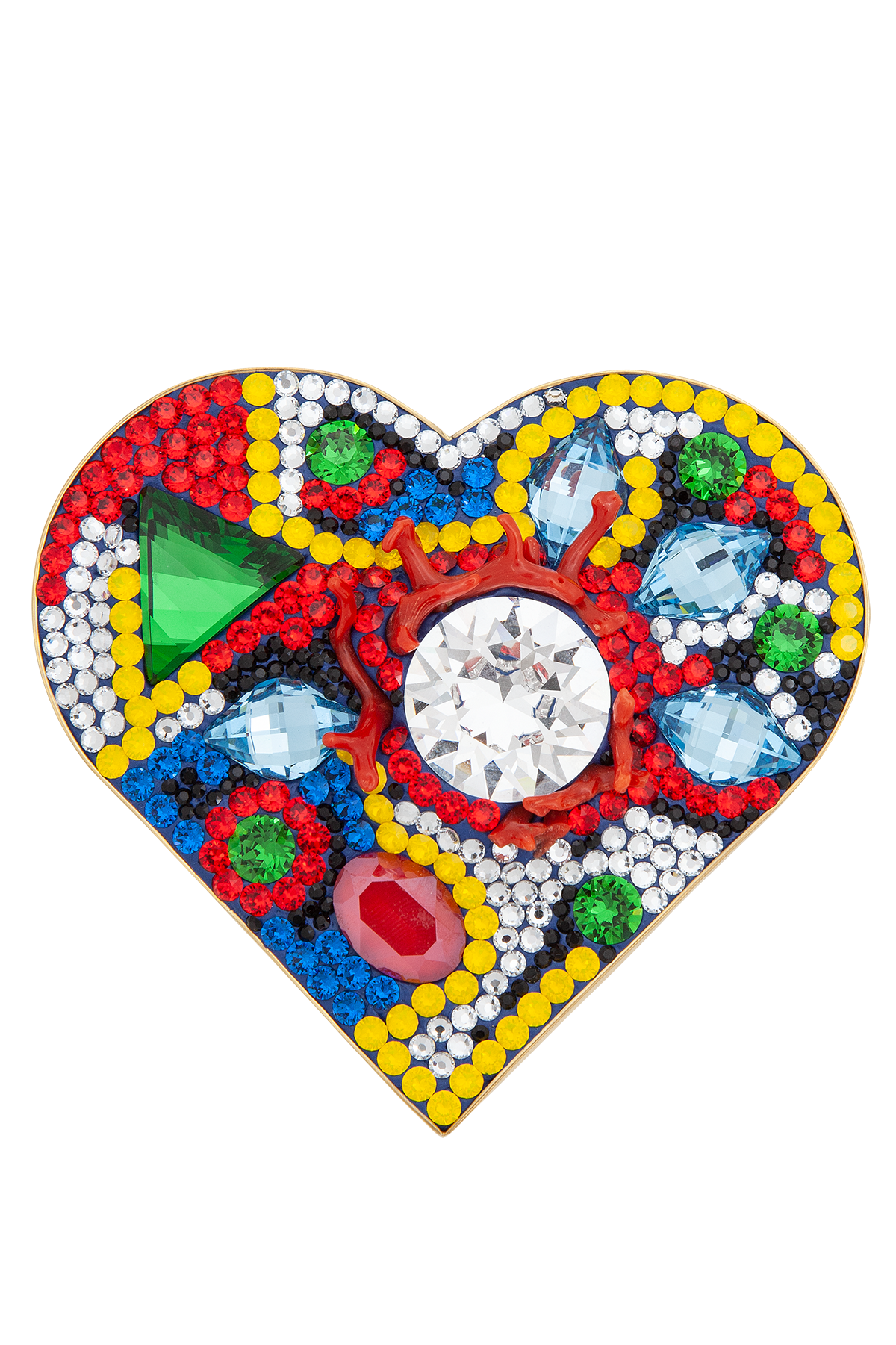 One-of-a-kind Heart Brooch