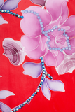 One-of-a-kind Kimono Short embellished with Swarovski® Crystals